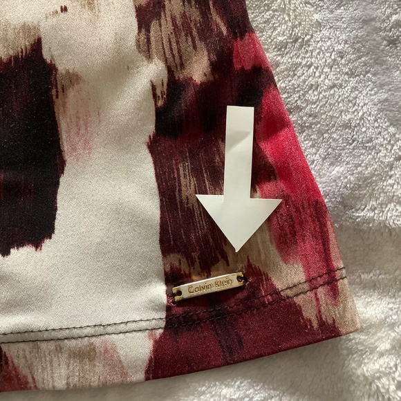 CALVIN KLEIN Sleeveless Cowl Neck Top - Picture 5 of 6